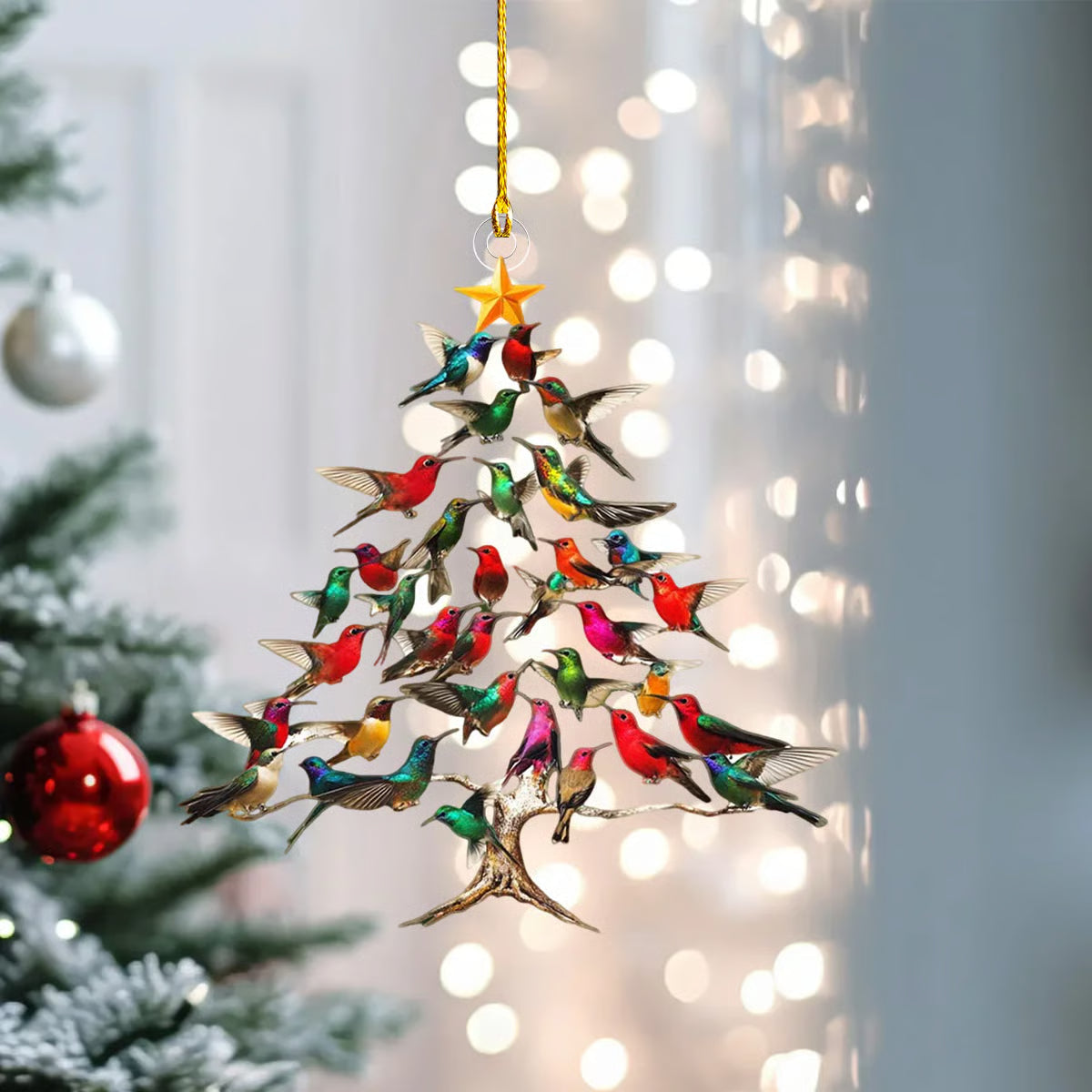 Lunavia™ Kristallen Kerstvogel – Een fonkelend symbool van warmte en samenzijn ✨