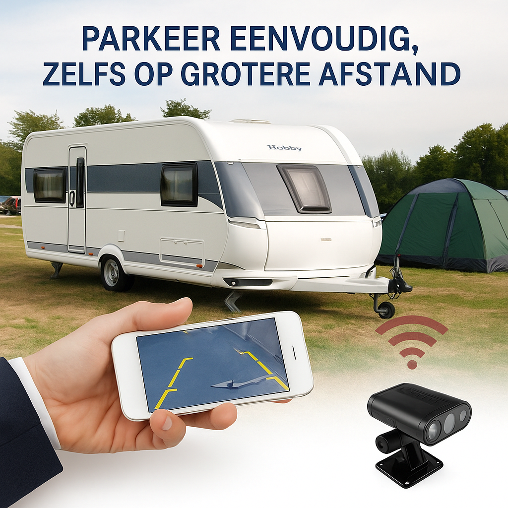 ViewMate™ – Draadloze Magnetische Achteruitrijcamera