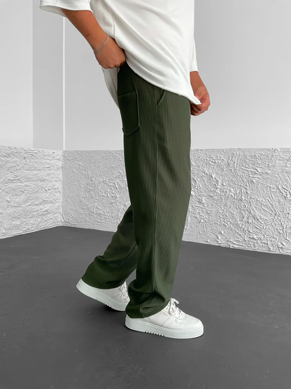 Rivaro™ | Relaxed Rib Broek – Comfortabele Côtelé Broek voor Dagelijks Gebruik