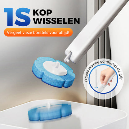 FreshSwipe™ - Wegwerp Toiletborstel – Slim, Hygiënisch & Supereenvoudig