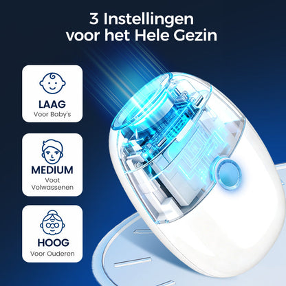 VeloraTrim™ Universele Automatische Nagelvijl voor Volwassenen en Kinderen