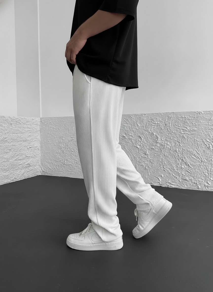 Rivaro™ | Relaxed Rib Broek – Comfortabele Côtelé Broek voor Dagelijks Gebruik