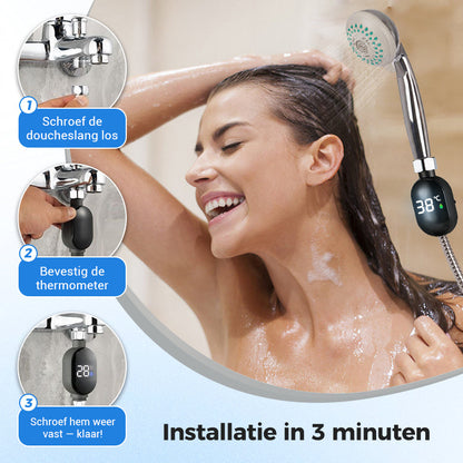 HydroTemp™ – Altijd de perfecte douchetemperatuur 🌡️🚿