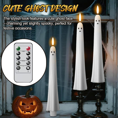 SpookyGlow™ – LED Halloween Spookkaars 🎃🕯️