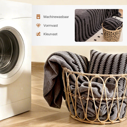 Cozelle™ Plush Sofa Cover – Zachte Luxe Voor Jouw Woonkamer