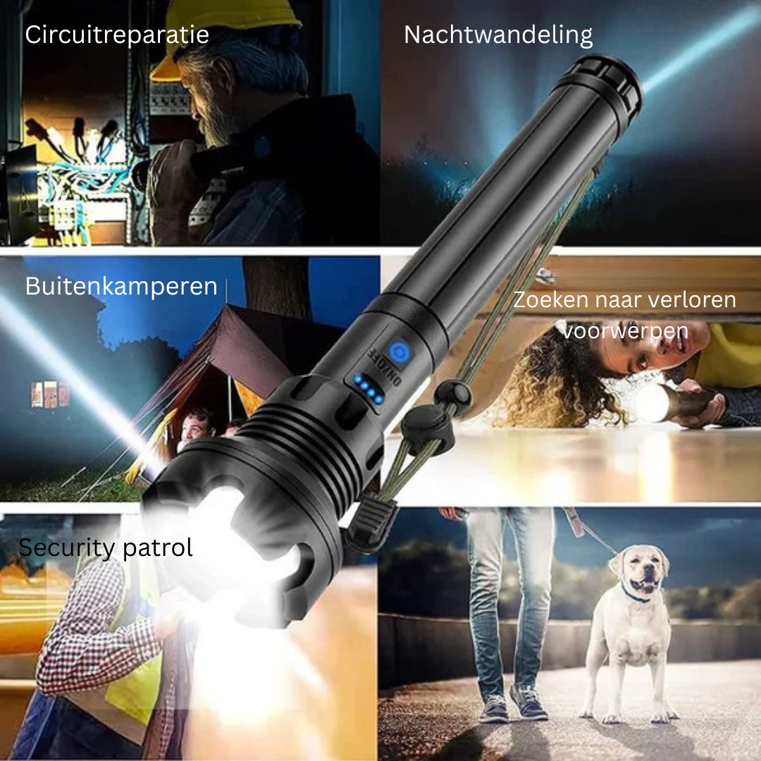 LumoTorch™ – Betrouwbaar Licht in Elke Situatie