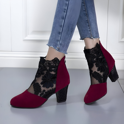 VeloriaStep™ | Elegante hakken met comfortgerichte ondersteuning