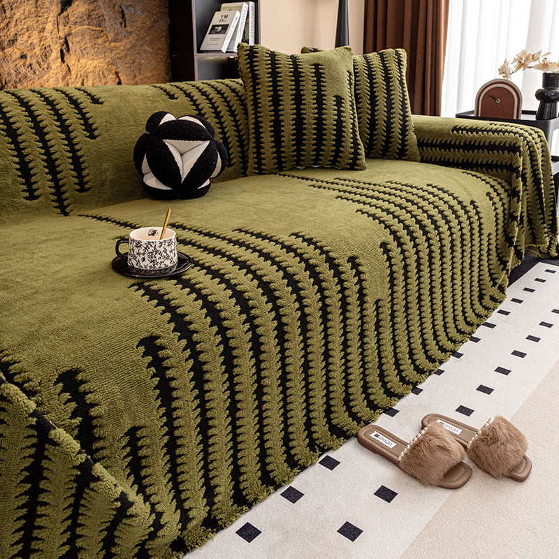 Cozelle™ Plush Sofa Cover – Zachte Luxe Voor Jouw Woonkamer