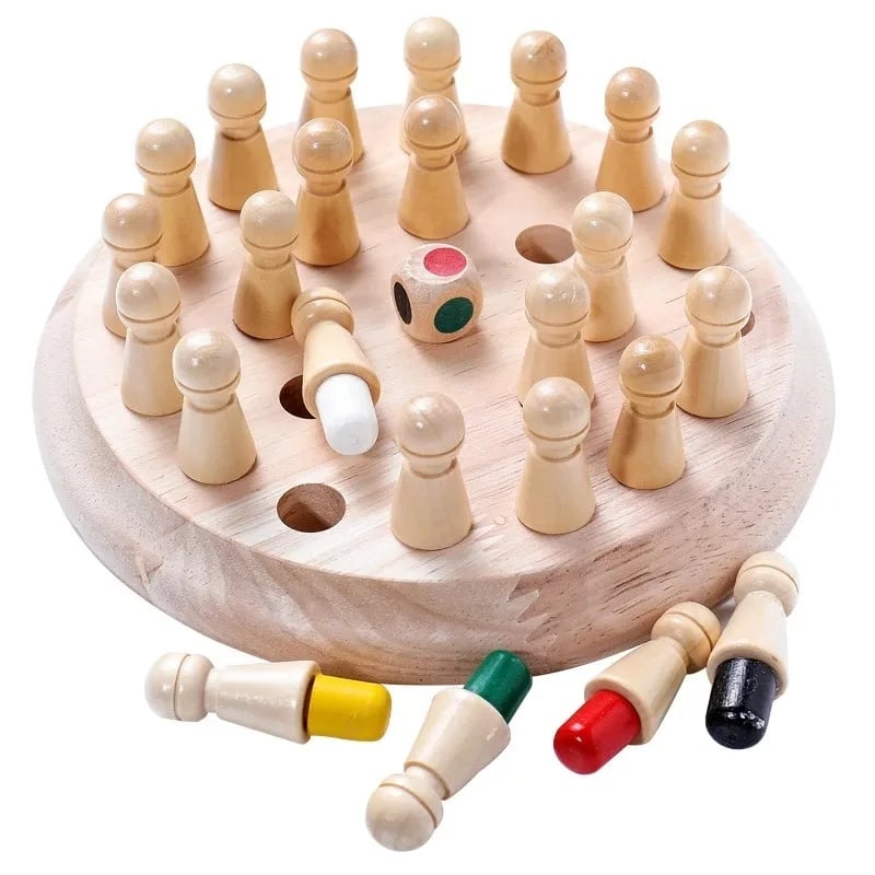 MindWood™ Houten Geheugenspel – Leren, Spelen en Ontdekken