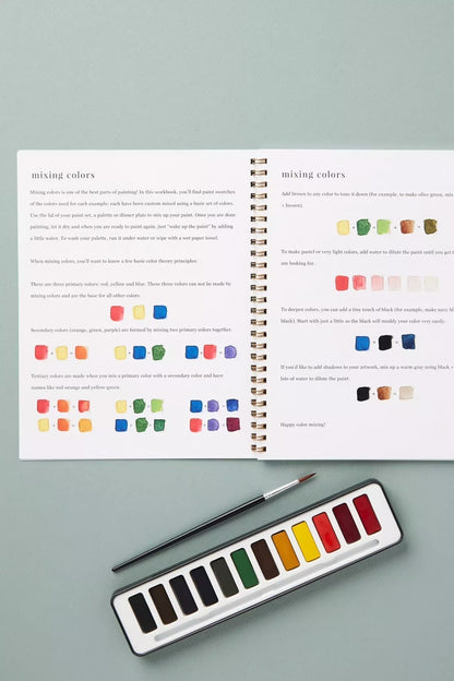Aquarellia™ Watercolor Workbooks – Ontdek de rust van schilderen 🎨