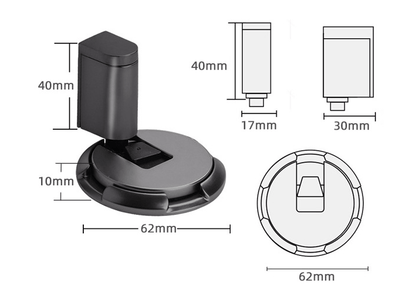 StayHold™ Deurstopper – Slim, stevig en stijlvol