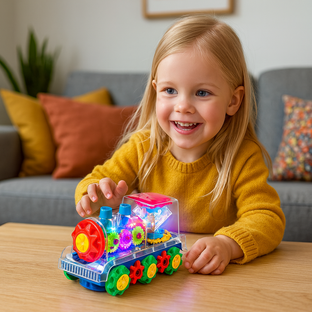 SteamGroove™ Dansende Muziektrein – Magie, Muziek en Beweging voor Kinderen