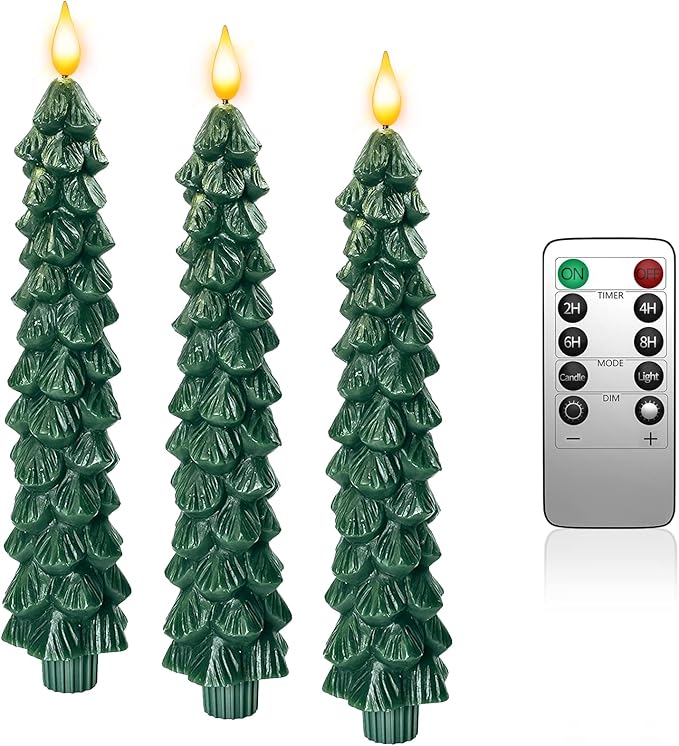 Auraflame™ LED Kerstboomkaarsen – Breng warmte tot leven, zonder vlam