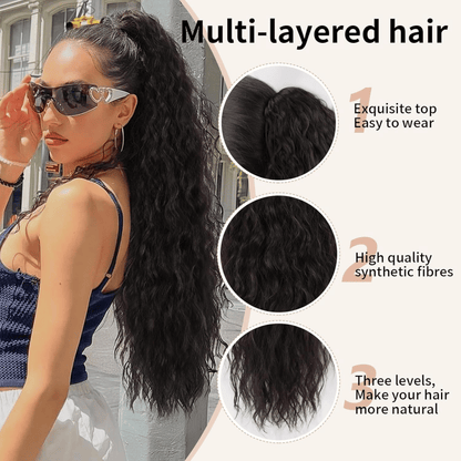 GlamTails™ – Jouw Nieuwe Favoriete Paardenstaart in een Handomdraai