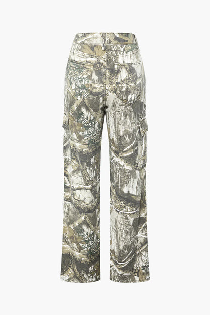 UrbanEase™ - Camo Cargo Broek