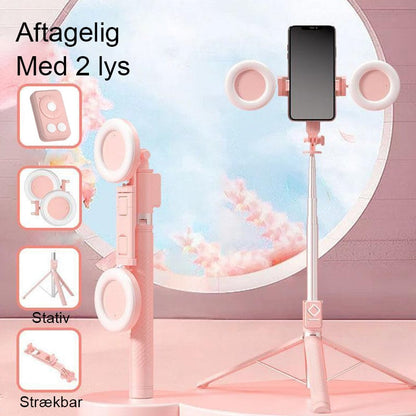 SnapGlow™ - 6-in-1 Selfie Stick & Statief