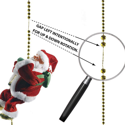 JolliClimb™ Santa Rope Decor – Breng kerstmagie tot leven in huis!