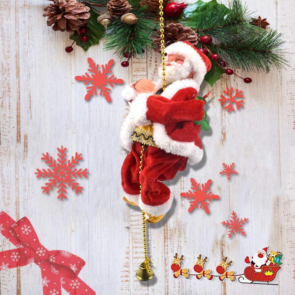 JolliClimb™ Santa Rope Decor – Breng kerstmagie tot leven in huis!
