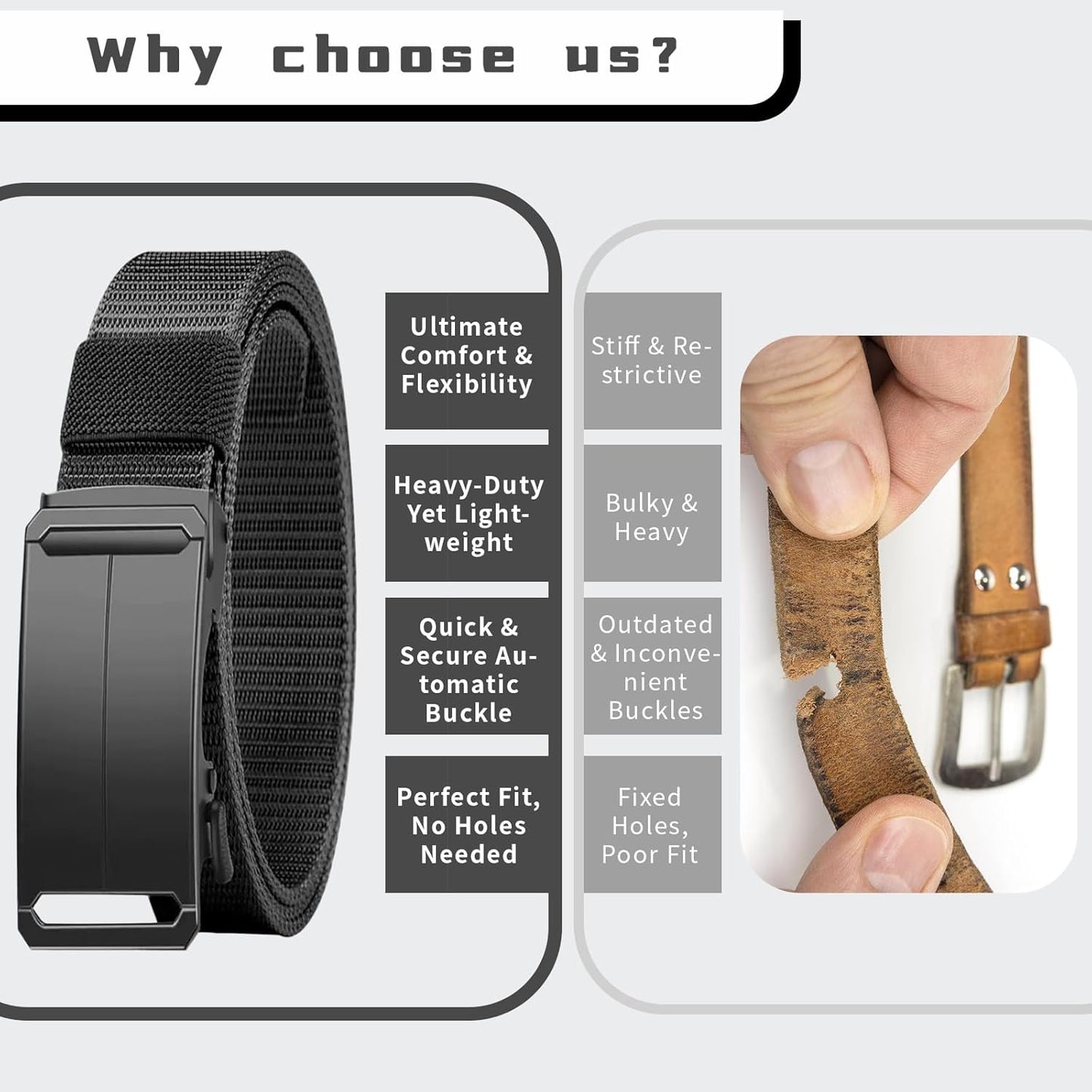 FlexGuard™ Tactical Belt – Krachtig, Licht en Altijd Comfortabel