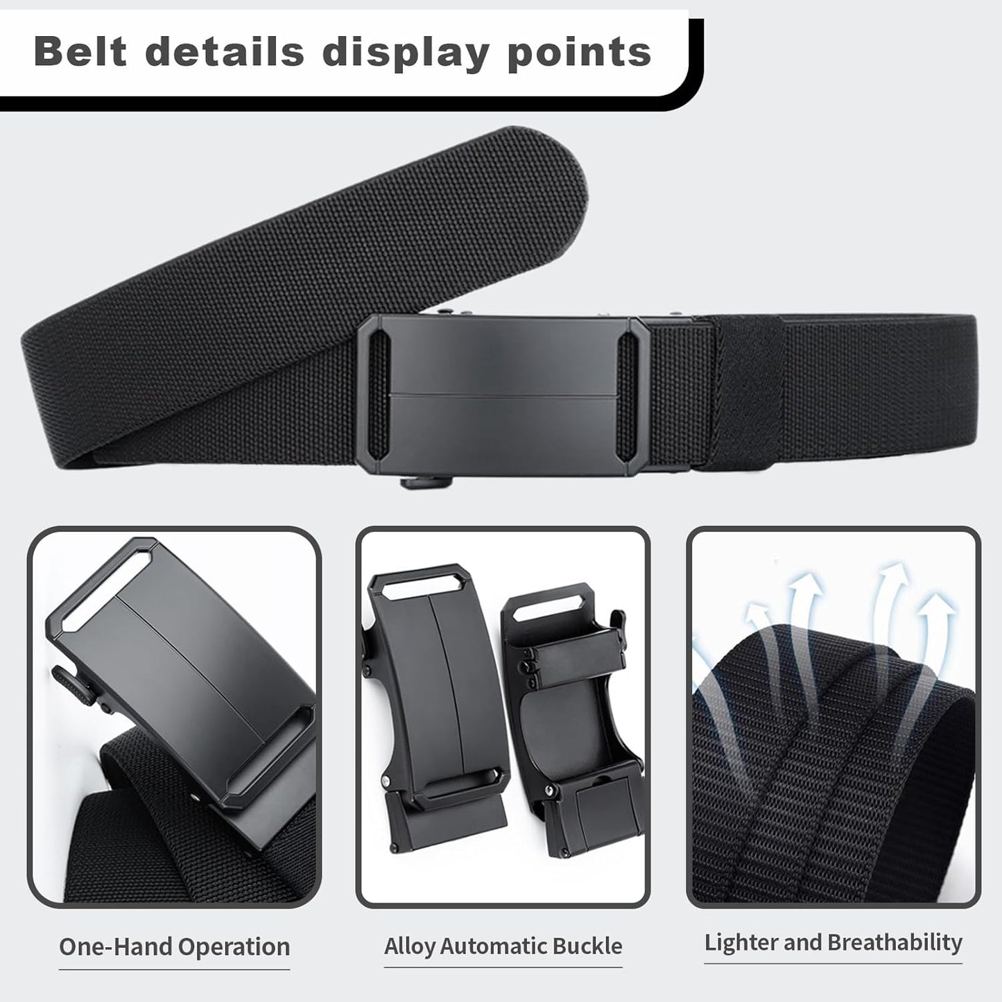 FlexGuard™ Tactical Belt – Krachtig, Licht en Altijd Comfortabel