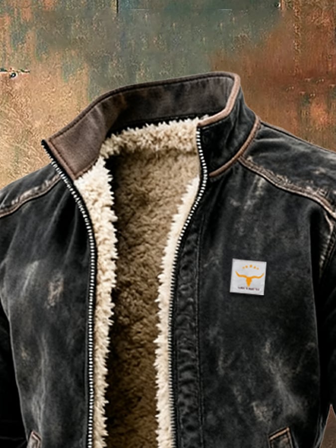 FROVAN™ | Thermische Jas met Leerlook