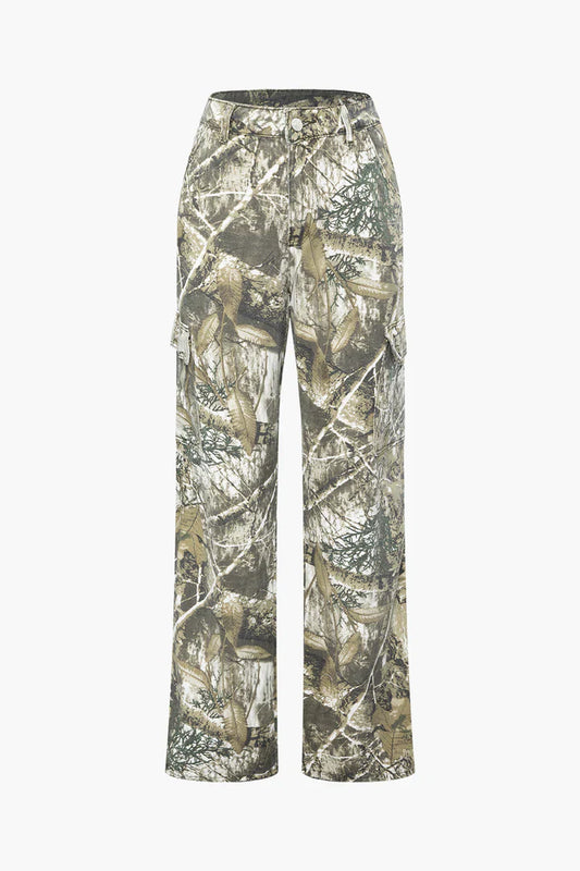 UrbanEase™ - Camo Cargo Broek