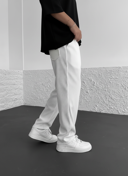 Rivaro™ | Relaxed Rib Broek – Comfortabele Côtelé Broek voor Dagelijks Gebruik