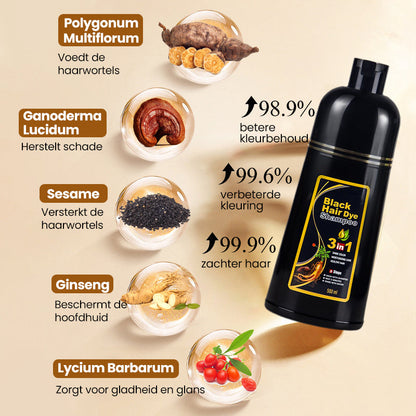 Colorea™ - 3-in-1 Natuurlijke Kleuring Shampoo