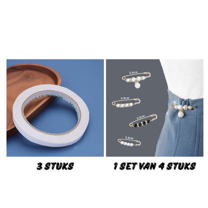 FixaHem™ Opstrijkbare Zoomtape – Strak Resultaat Zonder Naaien