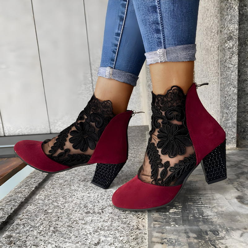 VeloriaStep™ | Elegante hakken met comfortgerichte ondersteuning