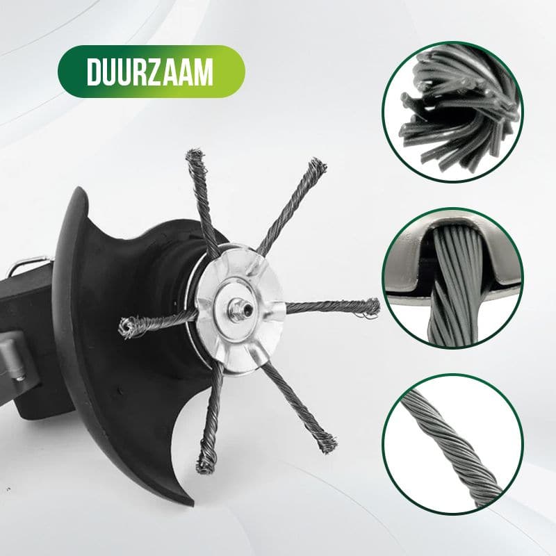 ToughTrim™ Staalborstel Onkruidkop