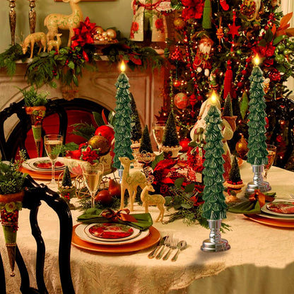 Auraflame™ LED Kerstboomkaarsen – Breng warmte tot leven, zonder vlam