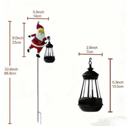 GlowSanta™ – Breng Magische Kerstsfeer naar Buiten met Zonne-LED Decoratie