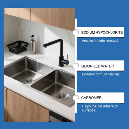 Moldexia™ - DeepClean Gel – Doelgerichte Schimmelreiniger voor Badkamer & Keuken