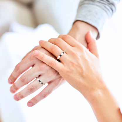 EternalBond - Liefdesringen met Een Verborgen Boodschap | 1+1 GRATIS