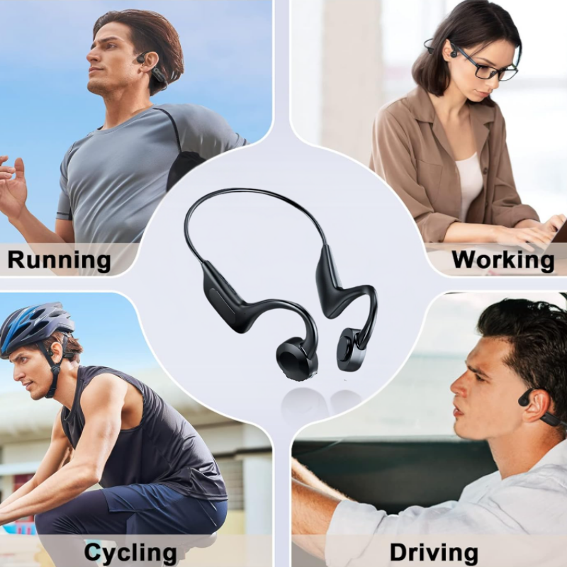 SoundFlow™ – Open-Ear Hoofdtelefoon met Botgeleiding