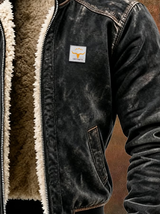 FROVAN™ | Thermische Jas met Leerlook
