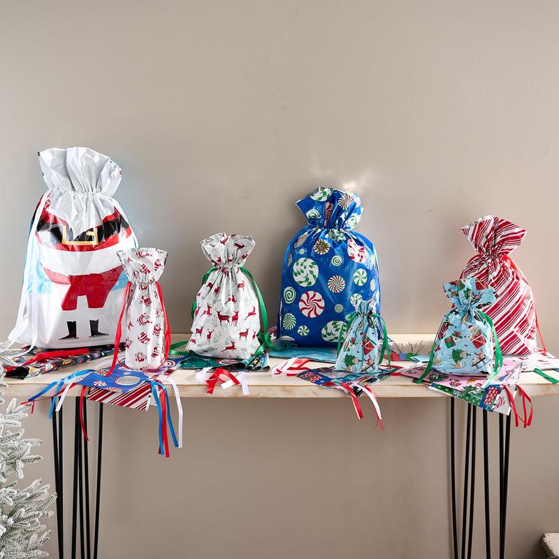 Festivia™ Kerstcadeauzakjes met Trekkoord