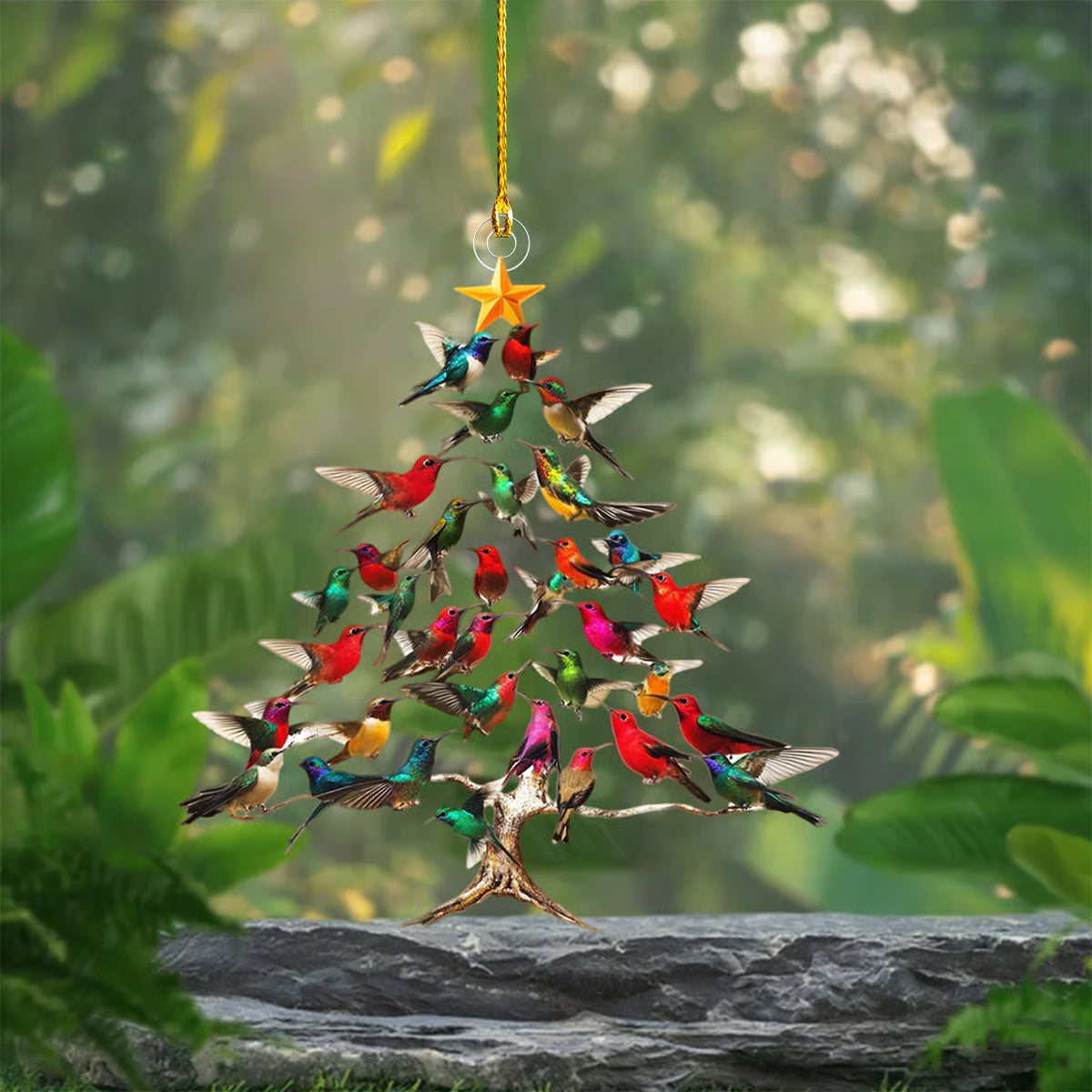 Lunavia™ Kristallen Kerstvogel – Een fonkelend symbool van warmte en samenzijn ✨