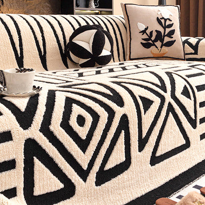 Cozelle™ Plush Sofa Cover – Zachte Luxe Voor Jouw Woonkamer
