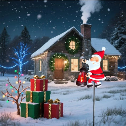 GlowSanta™ – Breng Magische Kerstsfeer naar Buiten met Zonne-LED Decoratie