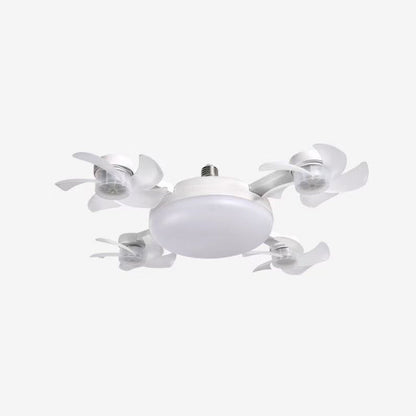 AeroGlow™ – Ventilatorlamp met Opvouwbare Bladen
