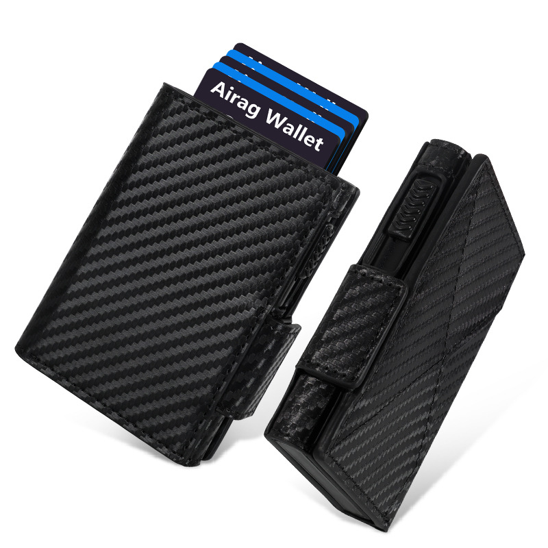 Cardivio TrackSafe™ – Slimme Minimalistische Herenportemonnee