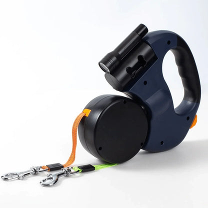 PawSync™ | 2-in-1 Anti-Knoop Hondenriem