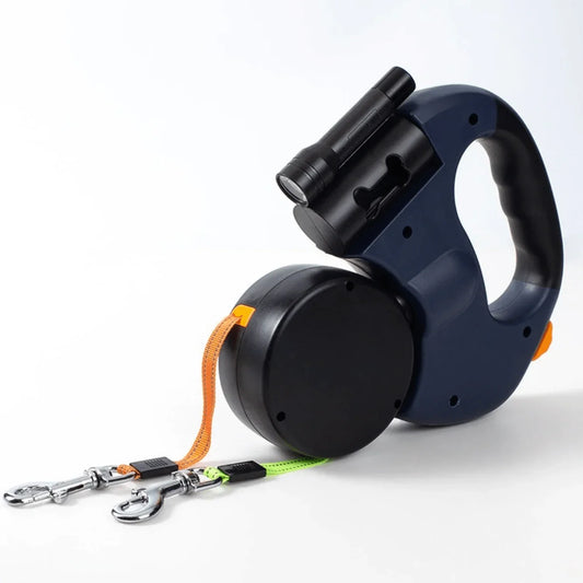 PawSync™ | 2-in-1 Anti-Knoop Hondenriem