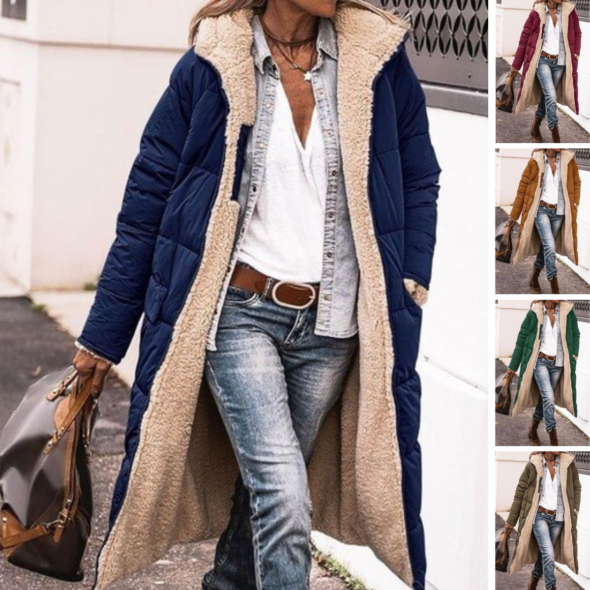 DuoElegance™ - Elegante lange winterjas