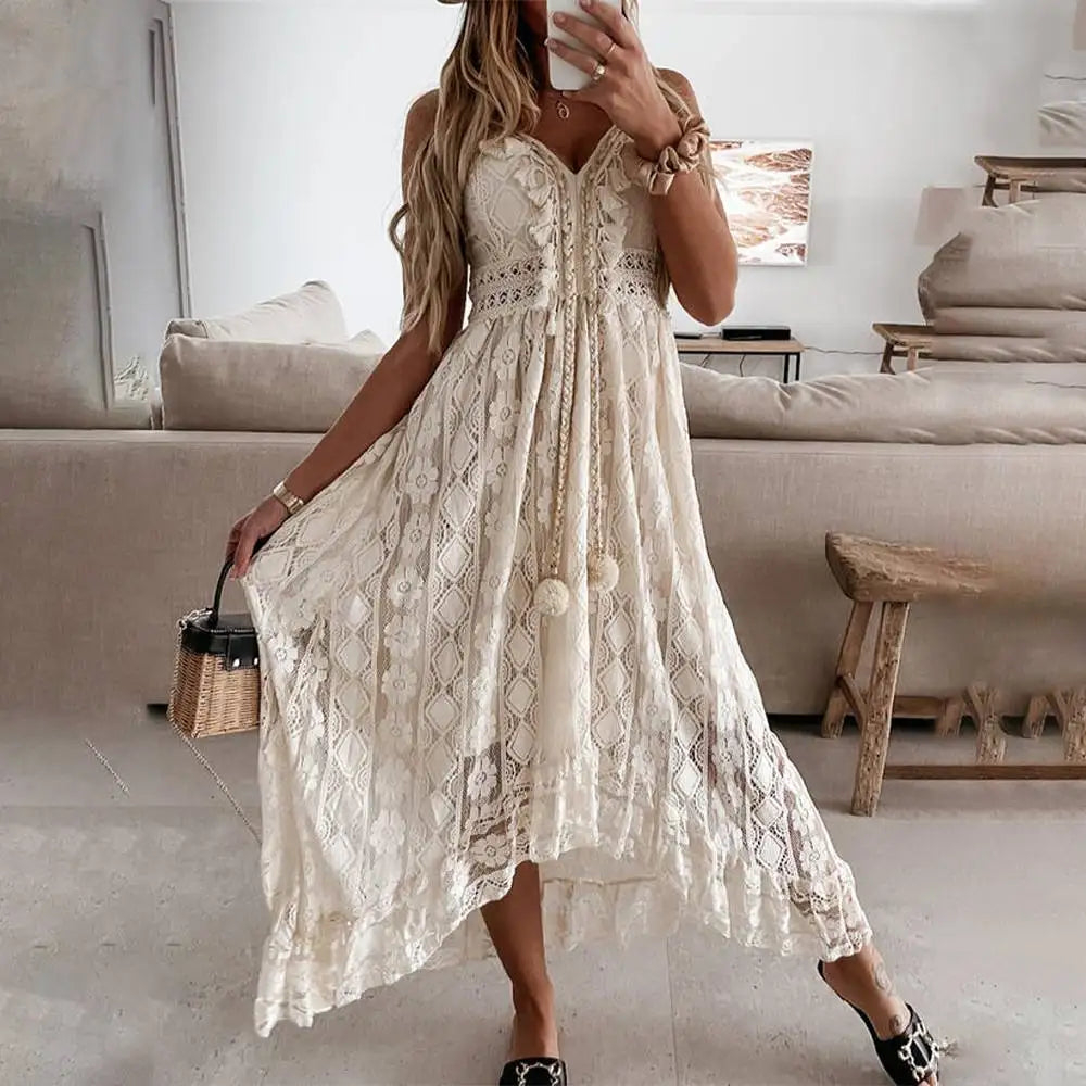 Carmina™ | Elegante jurk in boho-stijl