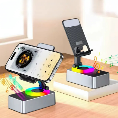 Voltune™ 3-in-1 SpeakerStand – Jouw slimme reisgenoot