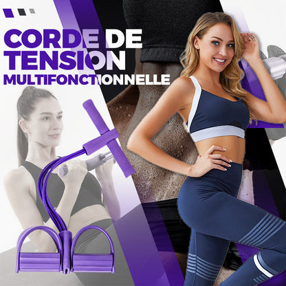 FlexiCore™ Sit-Up Trainer – Compacte Weerstandsband voor Thuisfitness