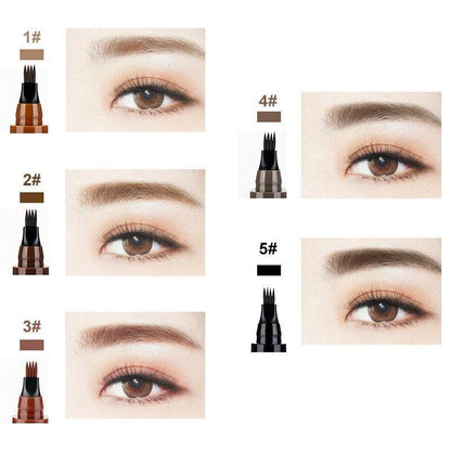 BrowLuxe™ – 4-Punts Microblading Wenkbrauwpen | 1+2 GRATIS